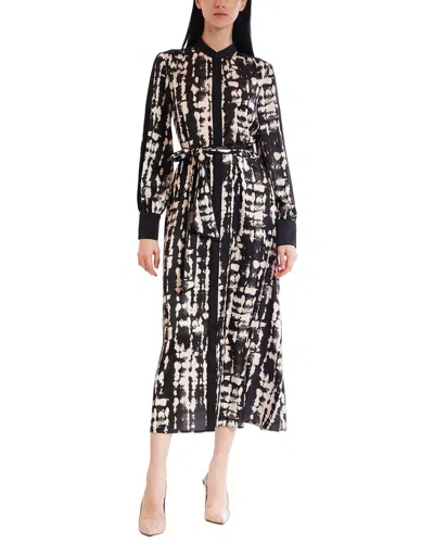Julia Jordan Shirt Dress In Black