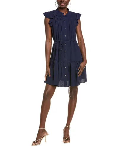 Julia Jordan Shirtdress In Blue