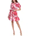 Julia Jordan Shirtdress In Red