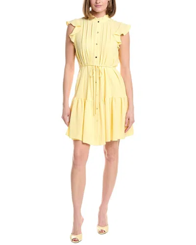 Julia Jordan Shirtdress In Yellow