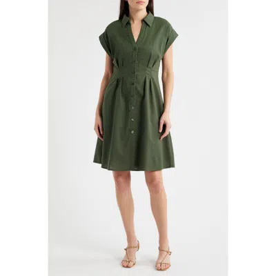 Julia Jordan Short Sleeve Shirtdress