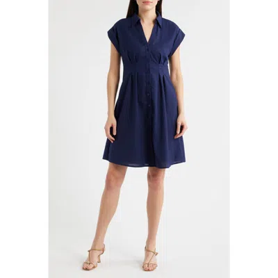 Julia Jordan Short Sleeve Shirtdress
