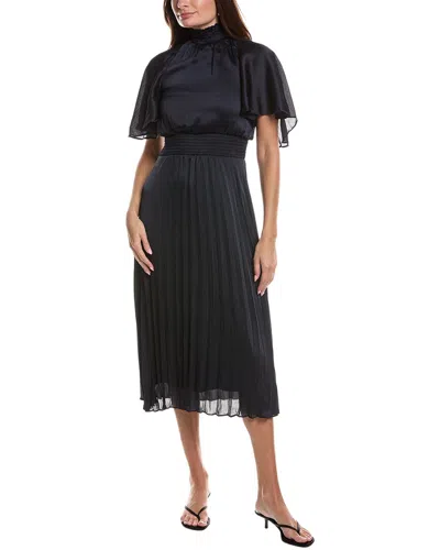 Julia Jordan Silky Maxi Dress In Blue