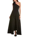 Julia Jordan Skirted Jumpsuit In Black
