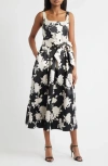 Julia Jordan Sleeveless Cocktail Dress In Multi
