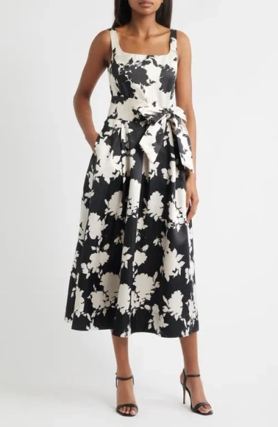 Julia Jordan Sleeveless Cocktail Dress In Multi