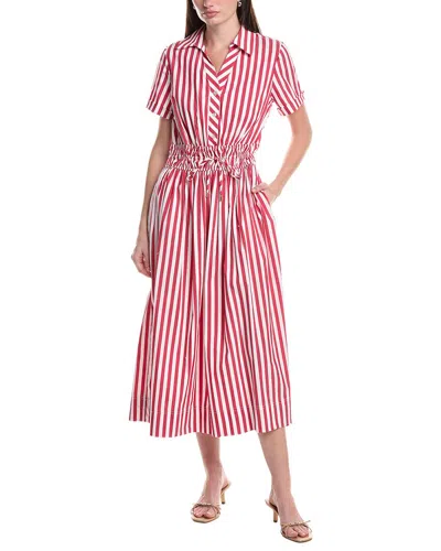 Julia Jordan Stripe Maxi Dress In Multi