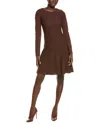 Julia Jordan Sweaterdress In Brown