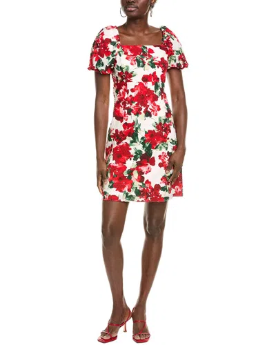 JULIA JORDAN SWISS DOT MINI DRESS