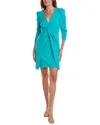 Julia Jordan Twist-front Mini Dress