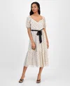 Julia Jordan Chiffon Midi Dress