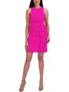 Julia Jordan Ruffle Sleeveless Sheath Dress In Pink