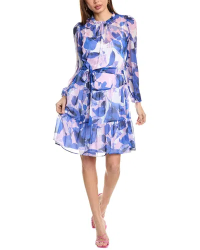 Julia Jordan Yoryu Shift Dress In Blue