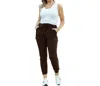 Julia Rose Brianna Joggers In Brown In Brown