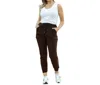 Julia Rose Brianna Joggers In Brown In Brown