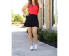 Julia Rose Brielle Skort In Black