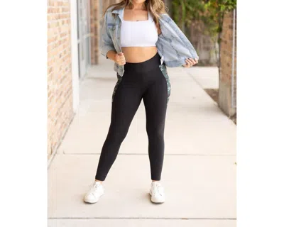 Julia Rose Celeste Panel Leggings In Camo In Multi