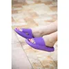 Julia Rose Insanely Comfy Beach Casual Slides Sandal In Purple In Purple