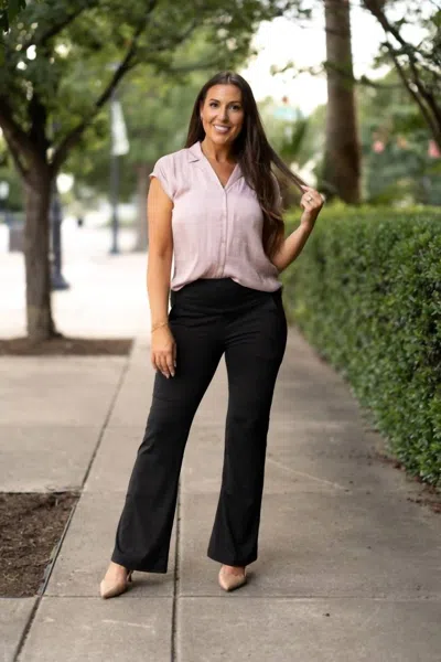 Julia Rose Mandi Everyday Tummy Control Pants In Black