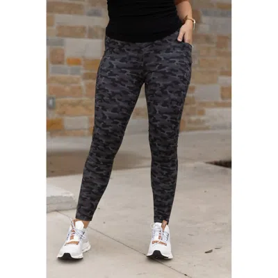 Julia Rose Maverick Full Length Leggings In Camo In Multi