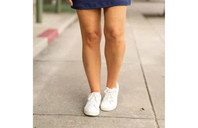 Julia Rose Naomi Jogger Skirt In Navy In Blue