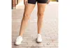 Julia Rose Ophelia Crossover Biker Pro Short In Black In Black
