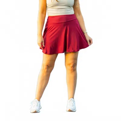 Julia Rose Raelynn Skort In Red