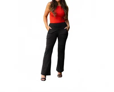 Julia Rose The Mandi Everyday Tummy Control Pants In Black