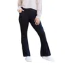Julia Rose Vanessa Bootcut Leggings In Black In Black