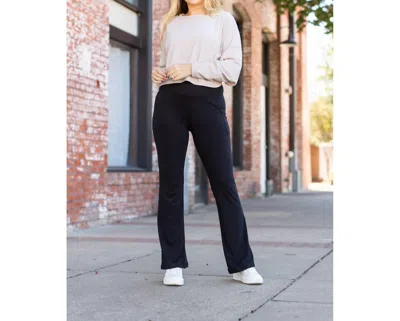 Julia Rose Vanessa Bootcut Leggings In Black