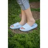 Julia Rose Women's Insanely Comfy Beach Casual Slides In Blue In Blue