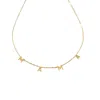 Julia Rose Women's Mama Necklace In Rose Gold In Gold