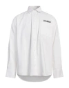 Julia Seemann Man Shirt White Size M Cotton In White