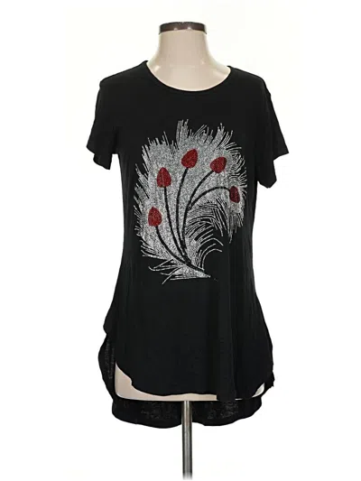 Pre-owned Julia Short Sleeve T-shirt In Black