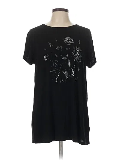 Pre-owned Julia Short Sleeve T-shirt In Black