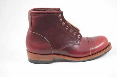 Pre-owned Julian Boots , Bowery, Dublin Horween, Dk Cherry, New, Handmade In Los Angeles