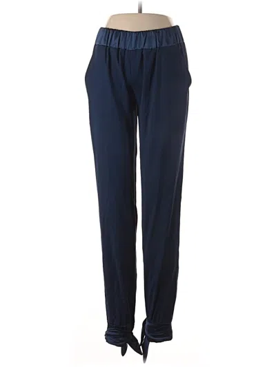 Pre-owned Julian Chang Casual Pants In Blue