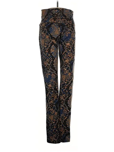Pre-owned Julian Chang Casual Pants In Gold
