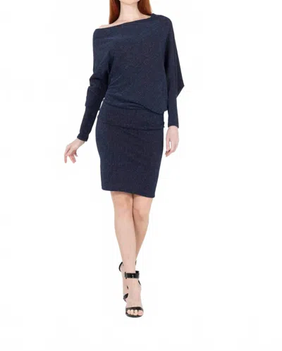 Julian Chang Fashion Dress In Midnight In Multi