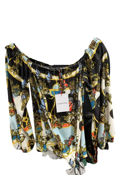Julian Chang Luna Top In Larios In Multi