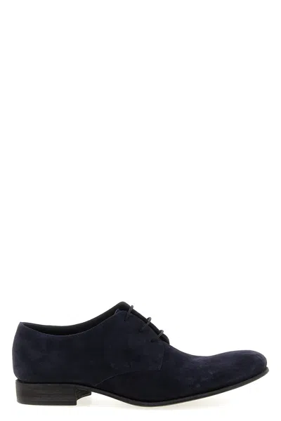 Julian Suede Lace Up In Blue