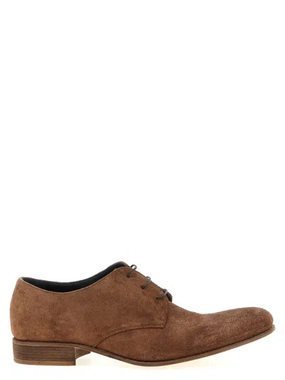 Julian Suede Lace Up In Brown