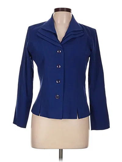 Pre-owned Julian Taylor Blazer Jacket In Blue
