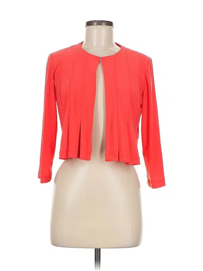 Pre-owned Julian Taylor Cardigan Sweater In Red