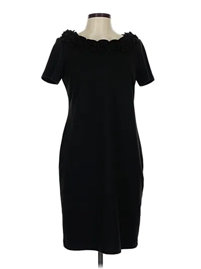 Pre-owned Julian Taylor Casual Dress In Black