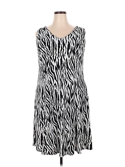 Pre-owned Julian Taylor Casual Dress In Black