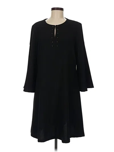 Pre-owned Julian Taylor Casual Dress In Black