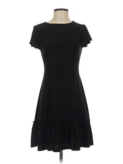 Pre-owned Julian Taylor Casual Dress In Black