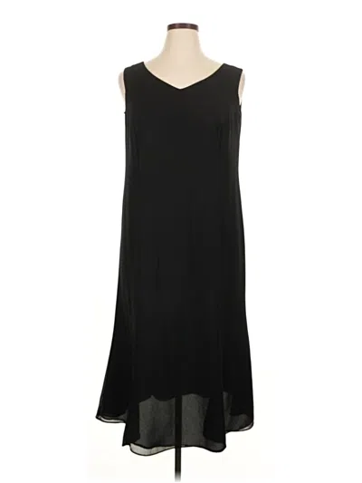Pre-owned Julian Taylor Casual Dress In Black