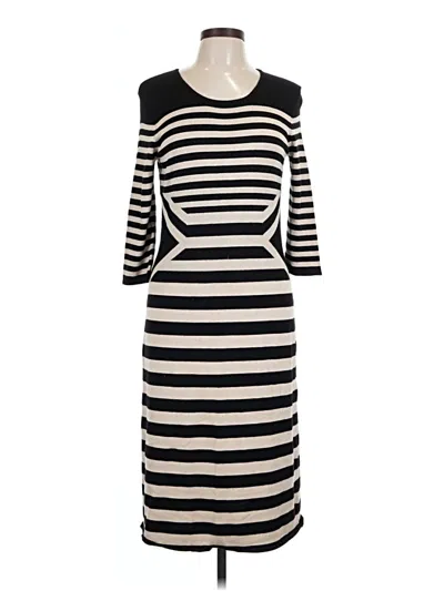 Pre-owned Julian Taylor Casual Dress In Black